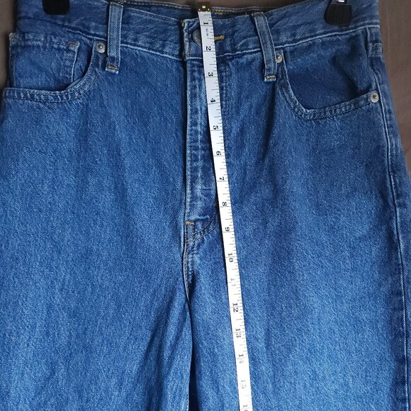 Levi’s Women’s Jeans High Waisted Straight Leg Relaxed Fit Wide Leg Size 28 - Picture 7 of 9